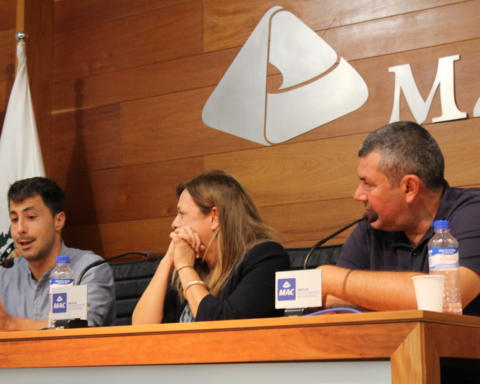 David Cuesta, Beatriz Rodríguez y Daniel Millet.