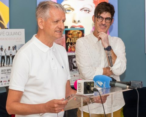 Francisco Linares y Mingo Rodríguez en la presentación oficial del festival. Foto: PULL