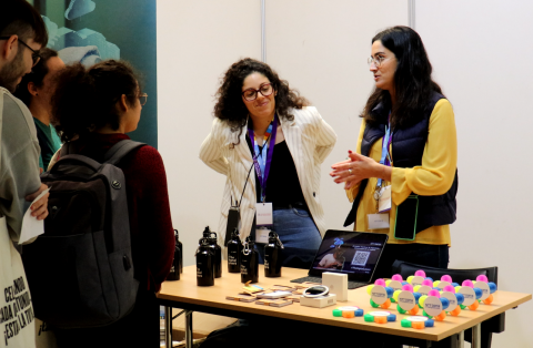 Las empresas Lãberit y Expero recibieron el premio a los mejores puestos de las JTI. Foto: Texe López